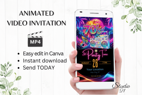 Canva Retro Party Invitation: Your Ultimate Guide to Creating and Sharing
