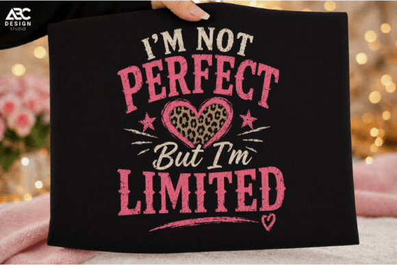 Embrace Self-Love and Trendy Western Flair with Not Perfect but Limited Edition PNG
