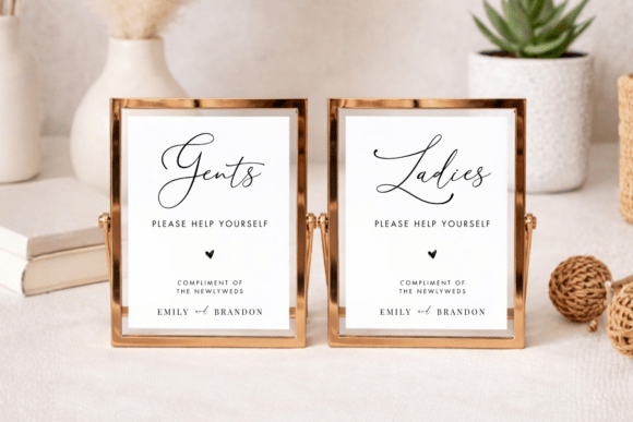 Enhance Your Space with the Bathroom Basket Sign Template: A Modern Solution for Creative Professionals