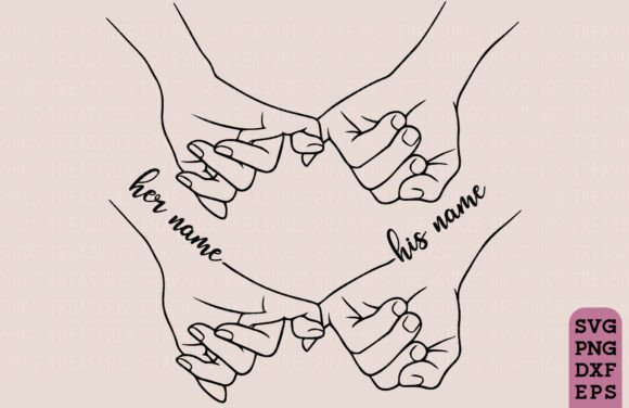 Explore the Versatile Holding Hands SVG, PNG, DXF, and EPS Files for Creative Projects