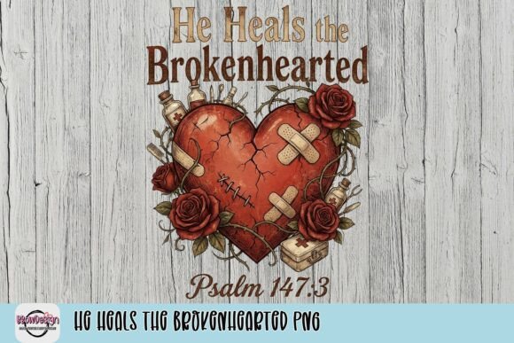 Exploring the Versatility and Meaning of He Heals the Brokenhearted PNG