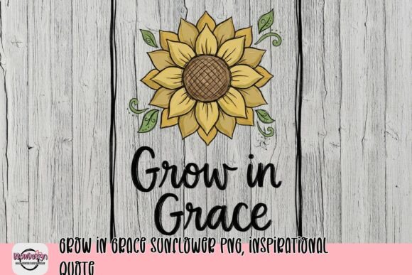 Grow in Grace Sunflower PNG: A Touch of Elegance