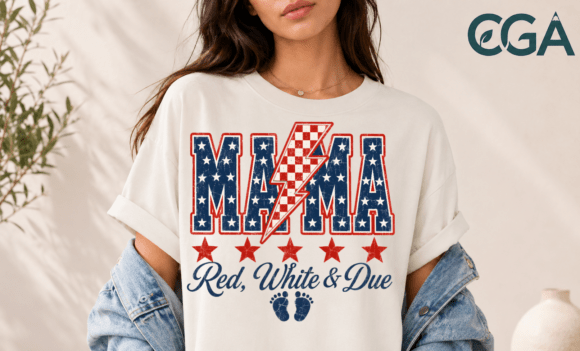 Red White and Due Patriotic Mama PNG: A Strategic Tool for Celebratory Moments