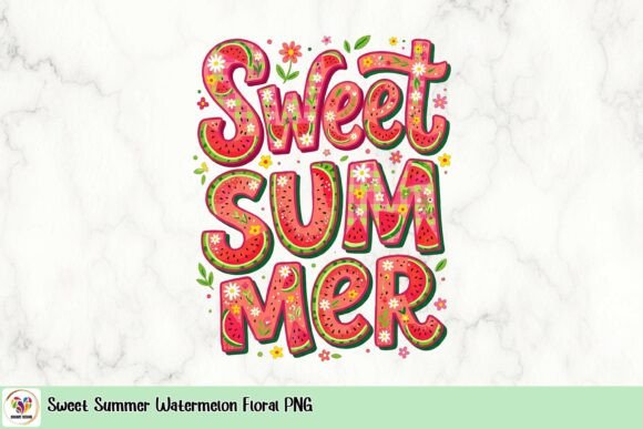 Sweet Summer Watermelon Floral PNG: A Vibrant Addition to Your Creative Toolkit
