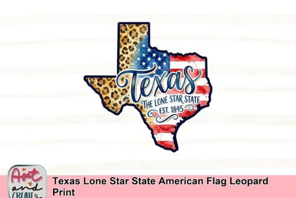 Texas Flag Leopard Print: A Unique Design Blend