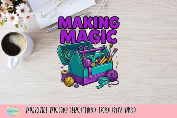 Unleash Your Creativity with the Making Magic Crafting Toolbox PNG